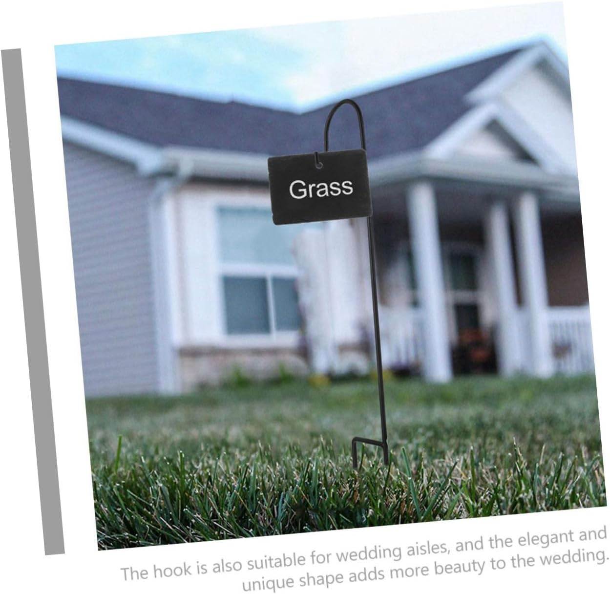 Milisten Shepherd Hook Iron Shepherd Hook for Garden Outdoor Use for Hanging Solar Light Bird Feeder Gardening Decor Pole image number 1