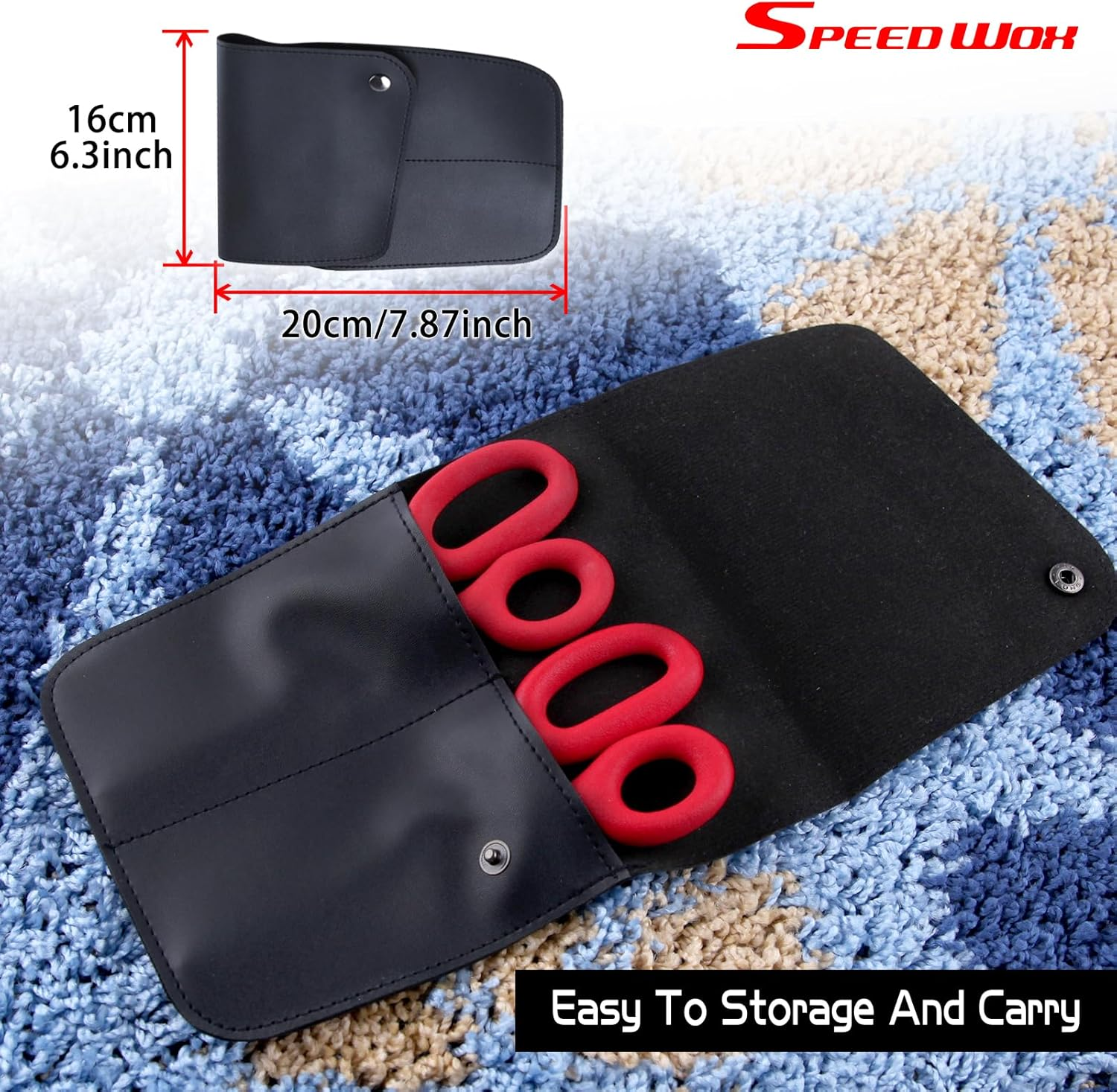 SPEEDWOX Scissors 7" 2 Pack Stainless Steel Duckbill Applique and Machine Embroidery Double Curved Carpet Pile Offset Handle Scissors