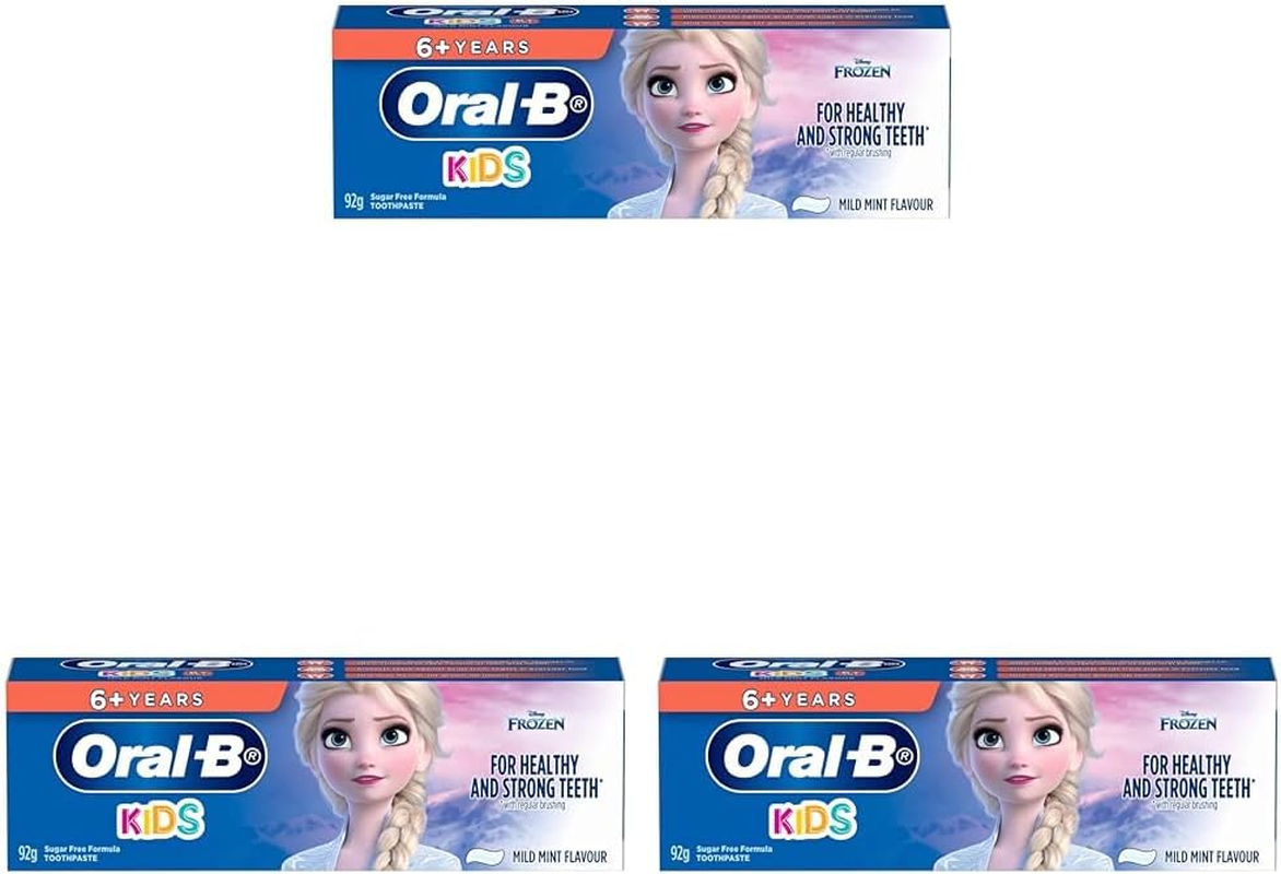 Oral-B Kids Toothpaste Frozen 6+ Years, 92G (Pack of 3) image number 3