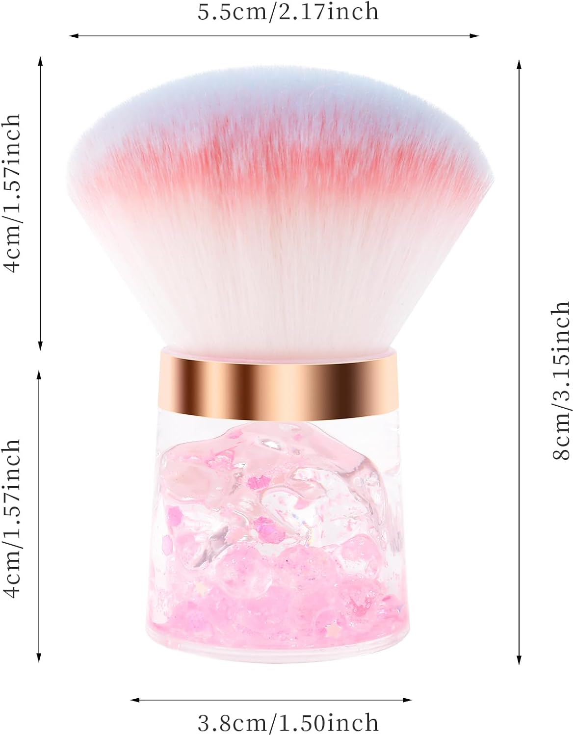 Nail Dust Brush (Round) image number 3