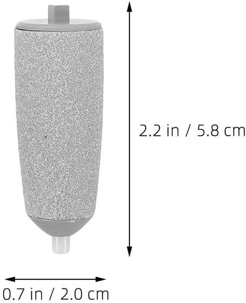 Healvian 10Pcs Foot File Roller Refills: Electric Feet Callus Remover Replacement - Coarse Roller Refill Heads for Foot Care Pedicure Tools image number 2