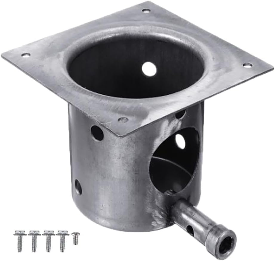 Upgraded Pellet Grill/Smoker Parts Firepot Heavy Fire Pot Kit Replacement Parts for Traeger and Pit Boss and Camp Chef (Burning Box)