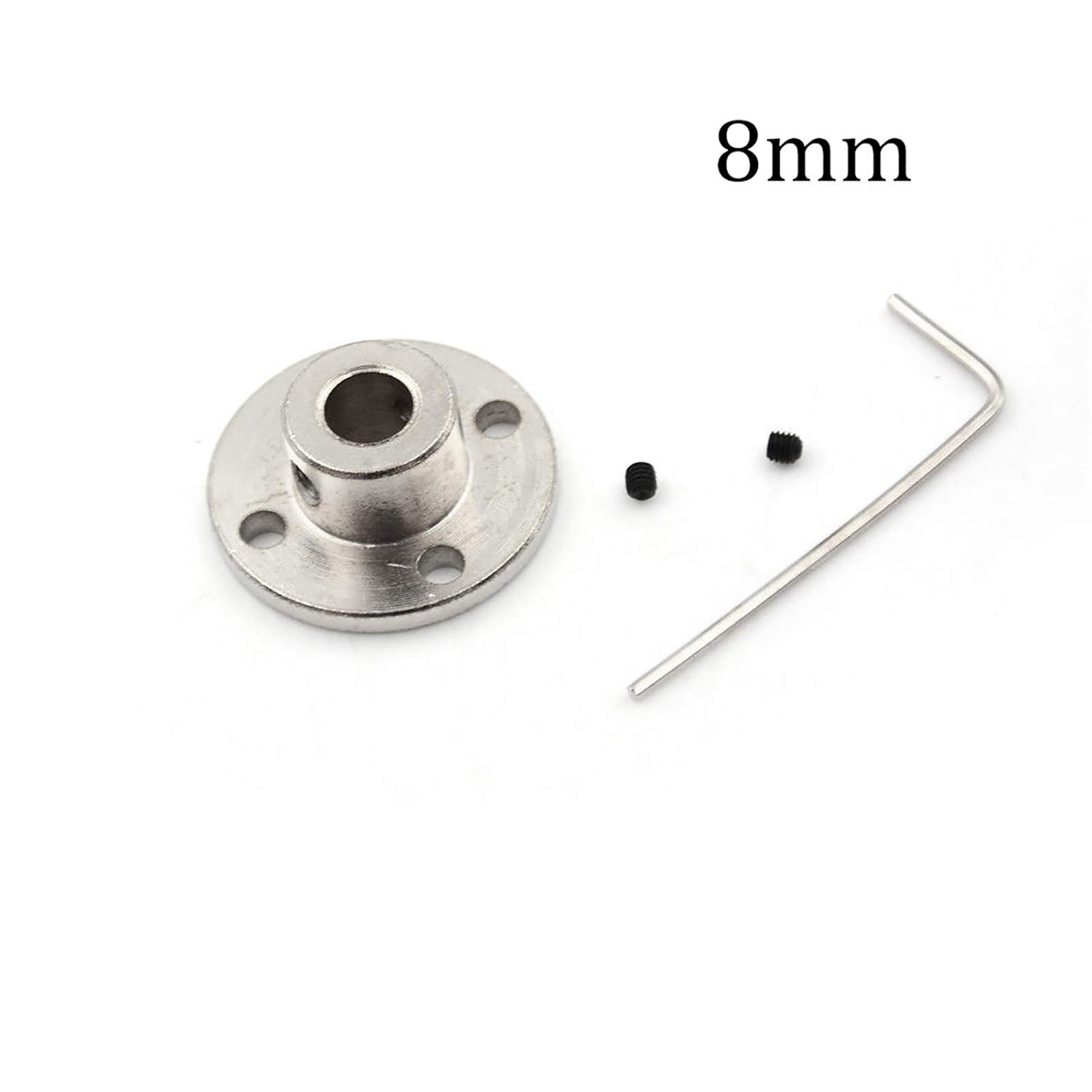 Tooloflife 4/5/6.35/8/10/12/14Mm Rigid Flange Coupling Motor Guide Shaft Coupler Motor Connector image number 2