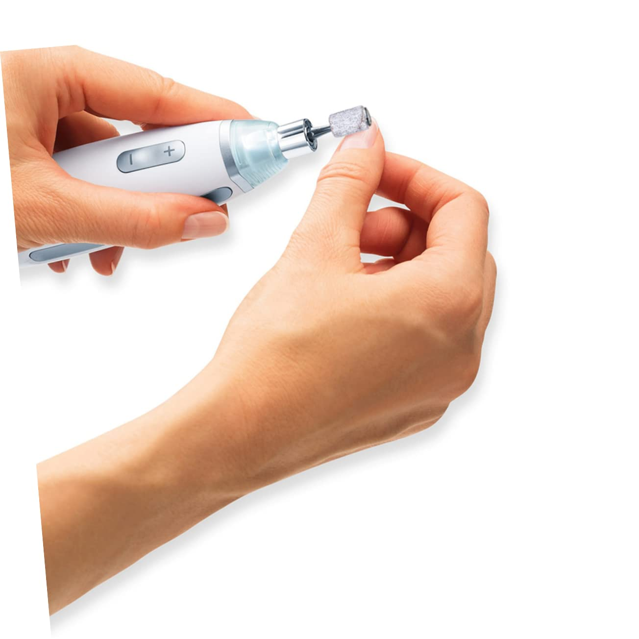 NOLITOY Nail Drill Sanding Bands 200Pcs Set Includes White Sanding Bands for Nail Art Makers image number 2