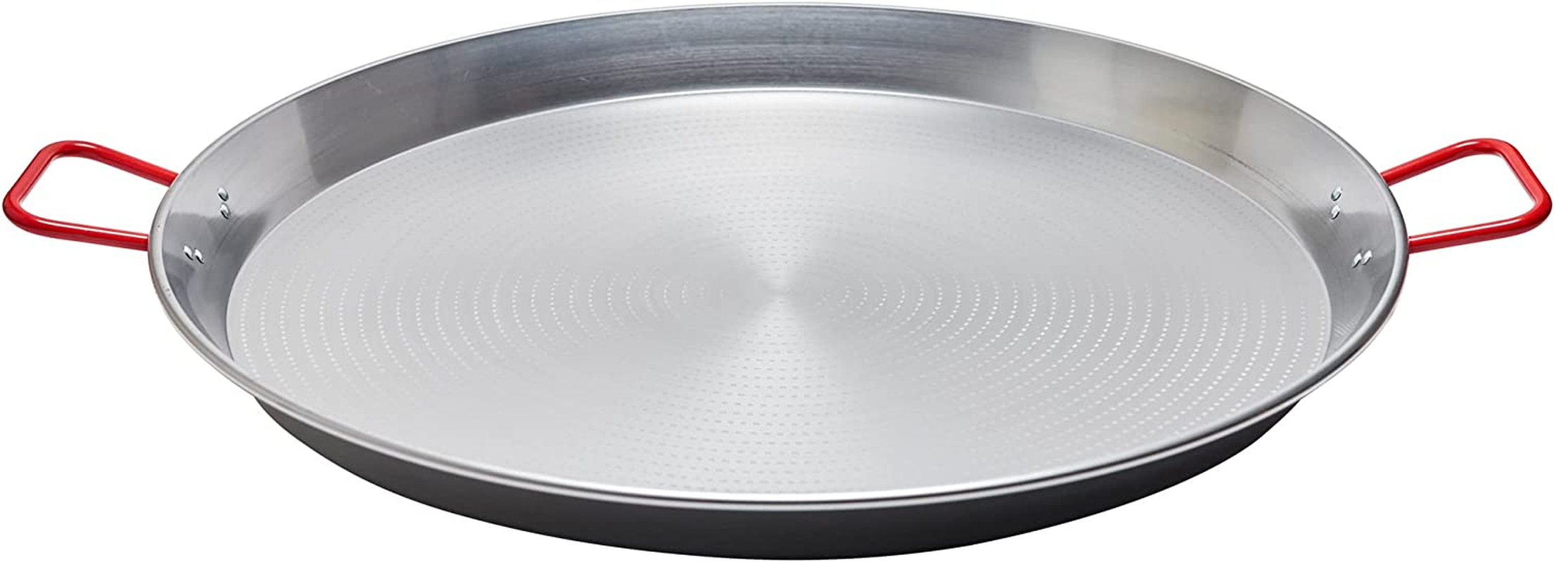Garcima 13-Inch Carbon Steel Paella Pan, 32Cm, Silver