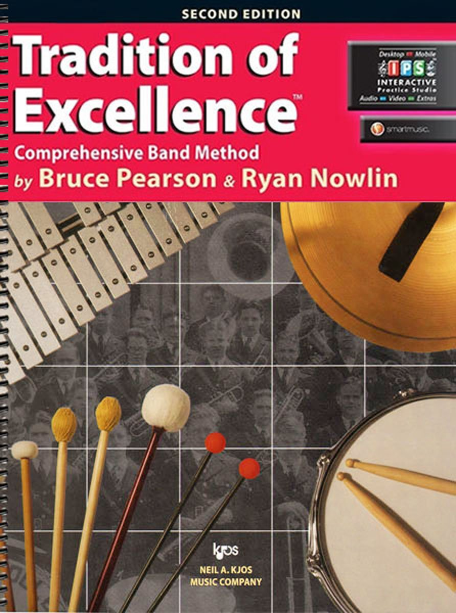 Neil A. Kjos Music Company Tradition of Excellence Book 1 Percussion Music Book