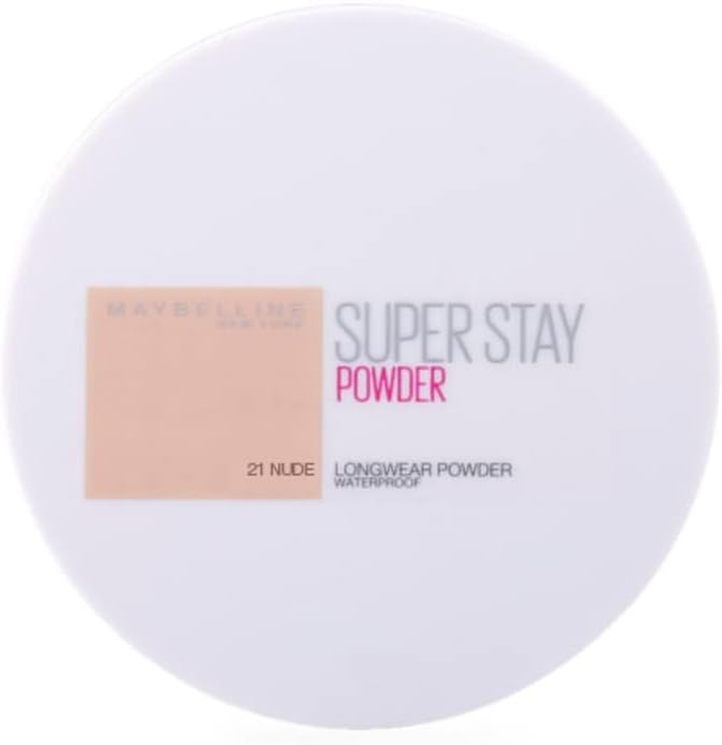 Maybelline Superstay Longwear Waterproof Powder - 10 Ivory