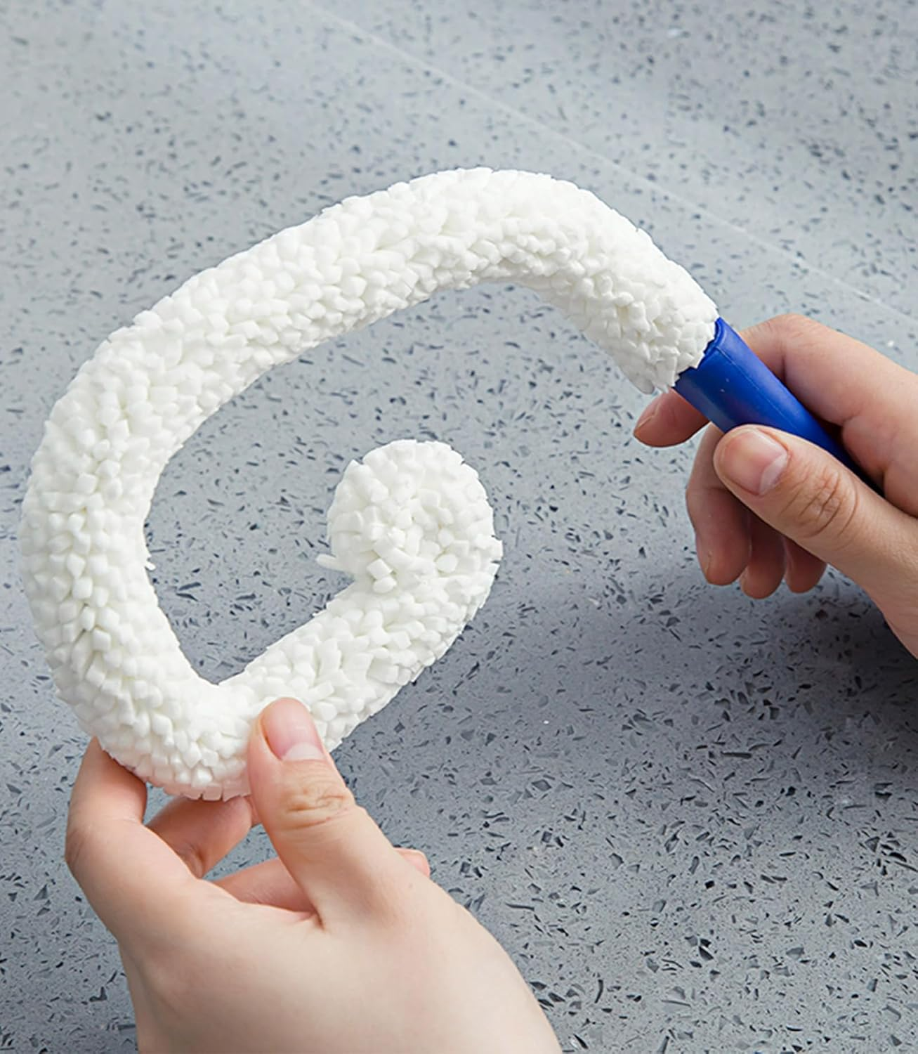 2 Pack Bottle Brush Cleaning Brush Set for Wine Glass Cup Jar Tumbler Narrow Neck Bottle Kitchen Tools Soft Bristles Long Handle for Deep Cleaning Reusable Household Cleaner