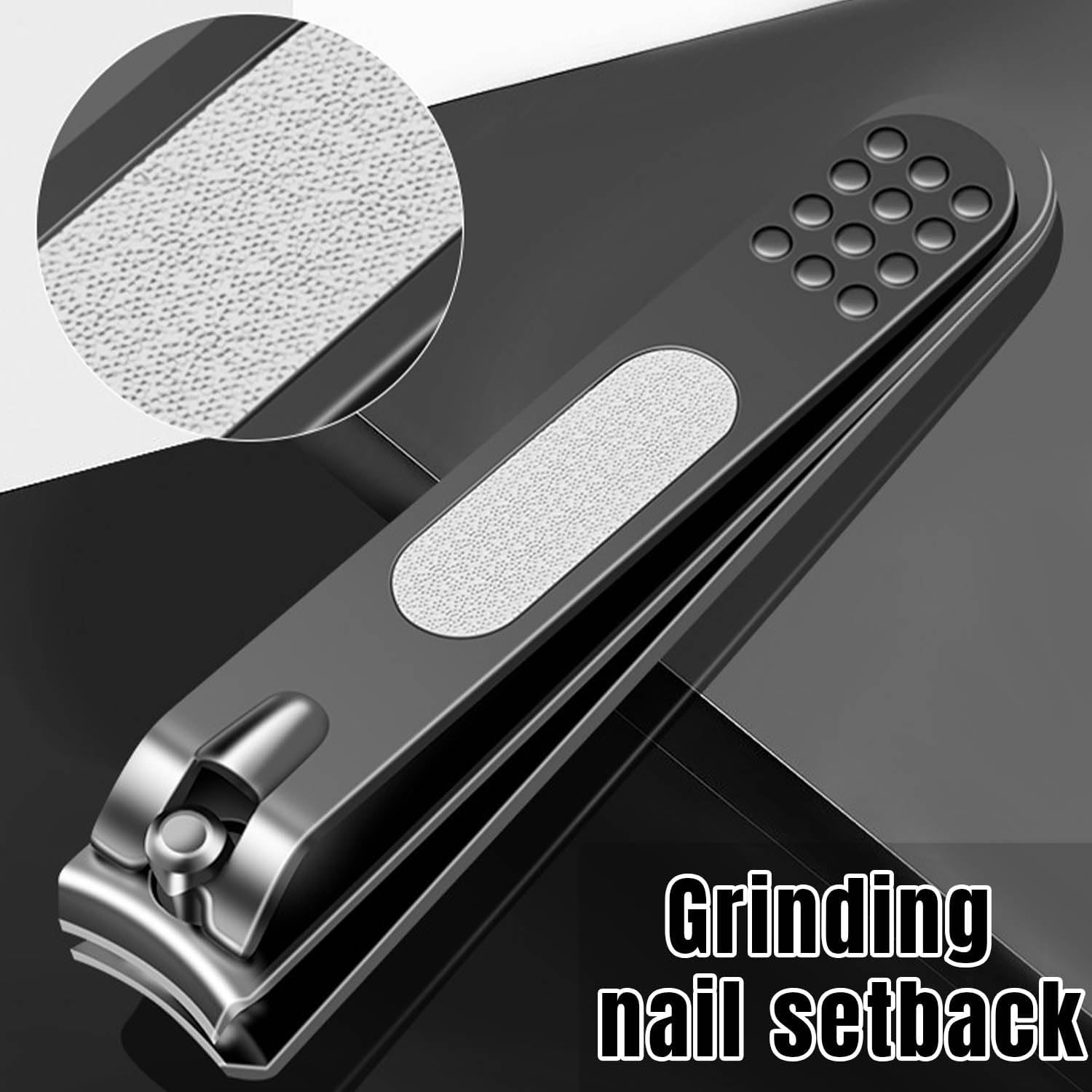 Nail Clippers Set for Men and Women,2 PCS Toenail Clipper Stainless Steel for Ingrown Manicure,Pedicure image number 3