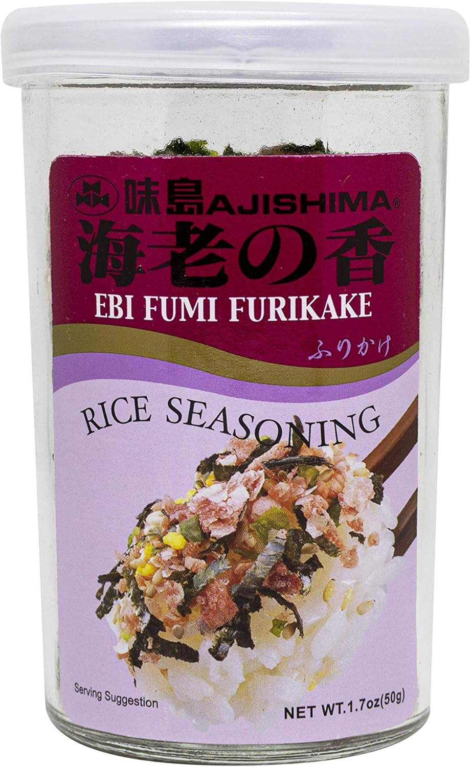 Ajishima Ebi Fumi Furikake Rice Seasoning, 50 G