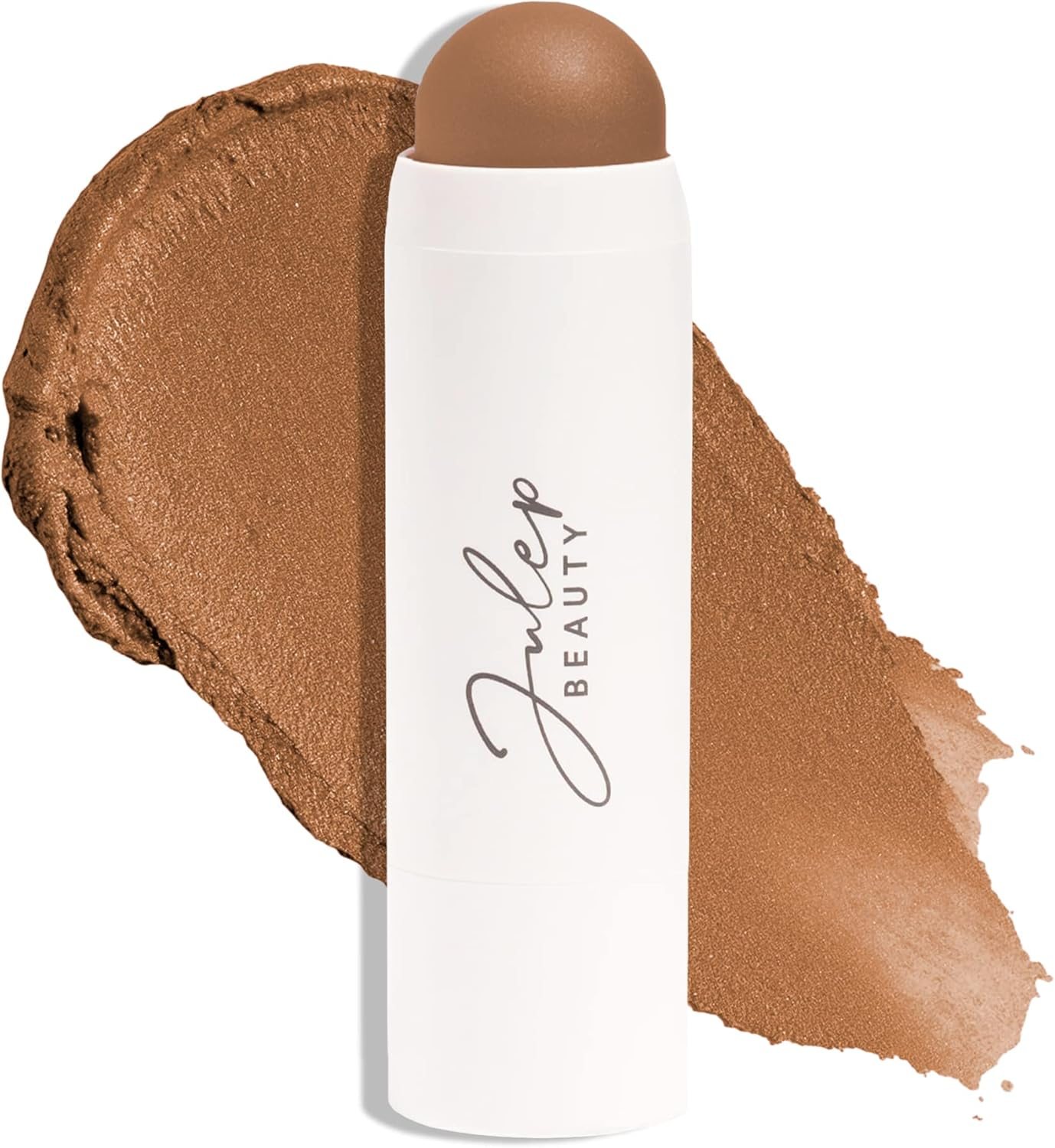 Julep Skip the Brush Cream to Powder Blush Stick - Neutral Bronze - Blendable and Buildable Color - 2-In-1 Blush and Lip Makeup Stick image number 4
