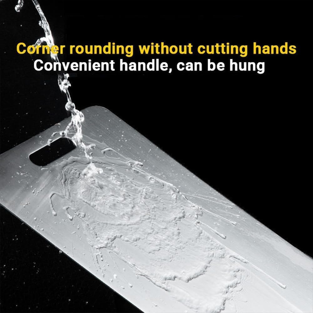 GNEL Titanium Cutting Board for Kitchen, Cutting Board Double Sided Food Grade, Chopping Boards with Handle, Dishwasher Safe, Cutting Boards for Meats, Fruits, Vegetables (12 * 9In) image number 2