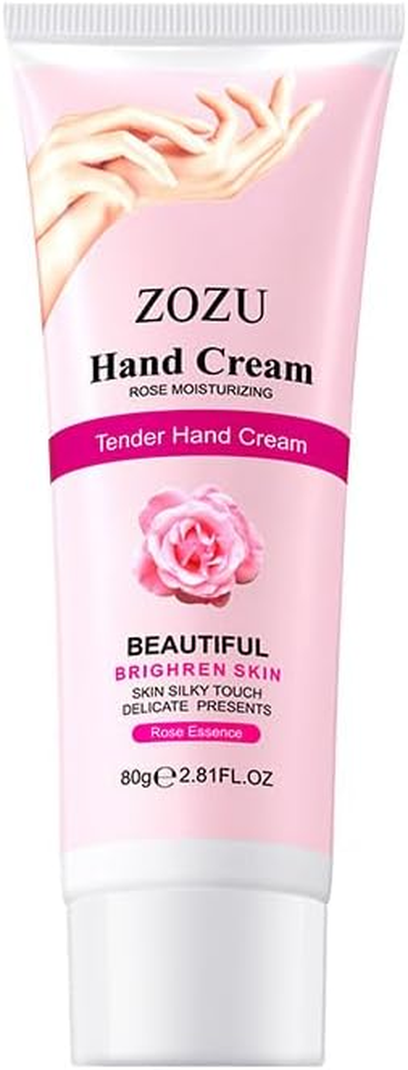Rose Hand Creamcan Moisturize Dry Skin, Fruit Essence Hand Cream Can Moisturize Hand Skin,Hand Cream. (Rose Hand Cream 80G)