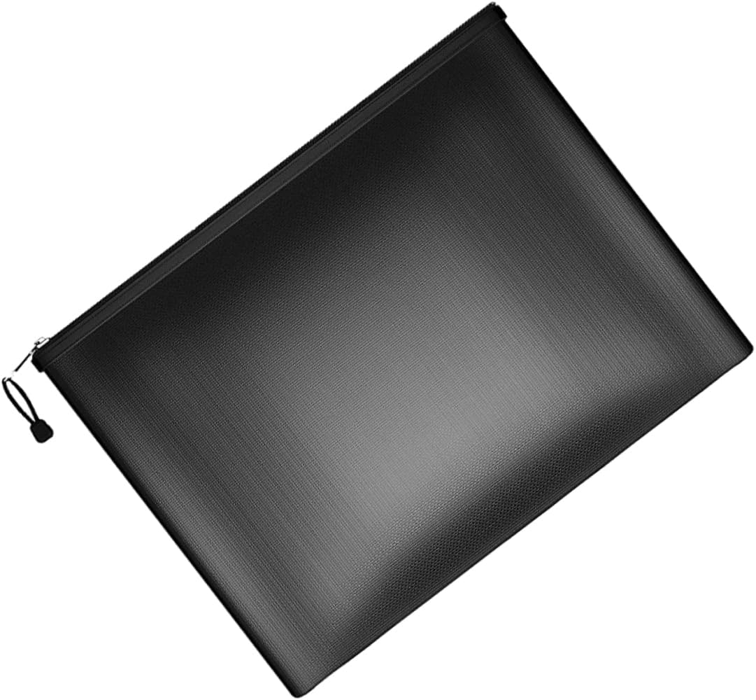 Parliky Fireproof Document Bag Pouch for Money and Documents Fireproof Organizer for Home and Office Use Secure Storage for Important Papers and Receipts image number 4