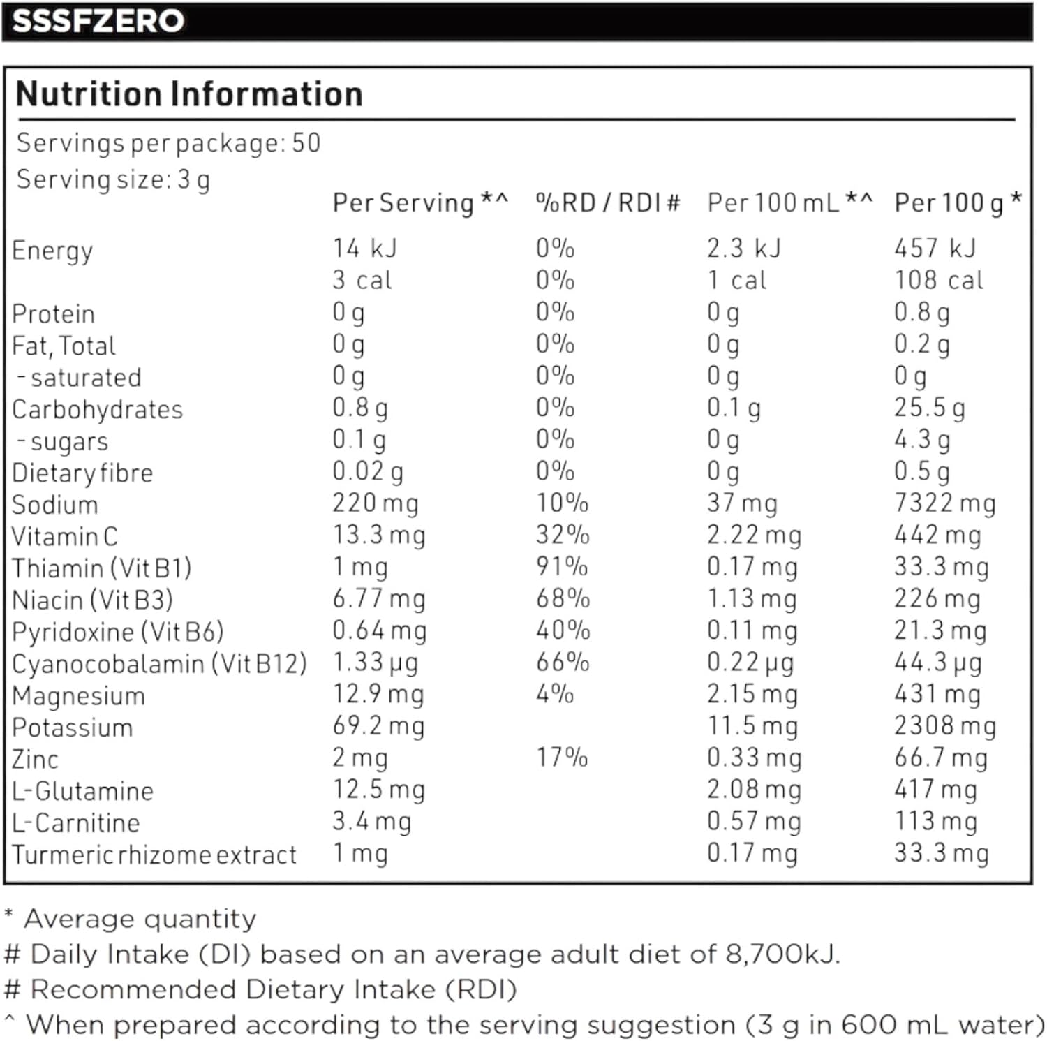 Thorzt Sugar Free Hydration Shot Zero Natural - Pack of 50 Sachets - Electrolyte (MIXED FLAVOURS) - Mango Pineapple - Grape - Orange - Strawberry Watermelon - Wild Berry image number 5