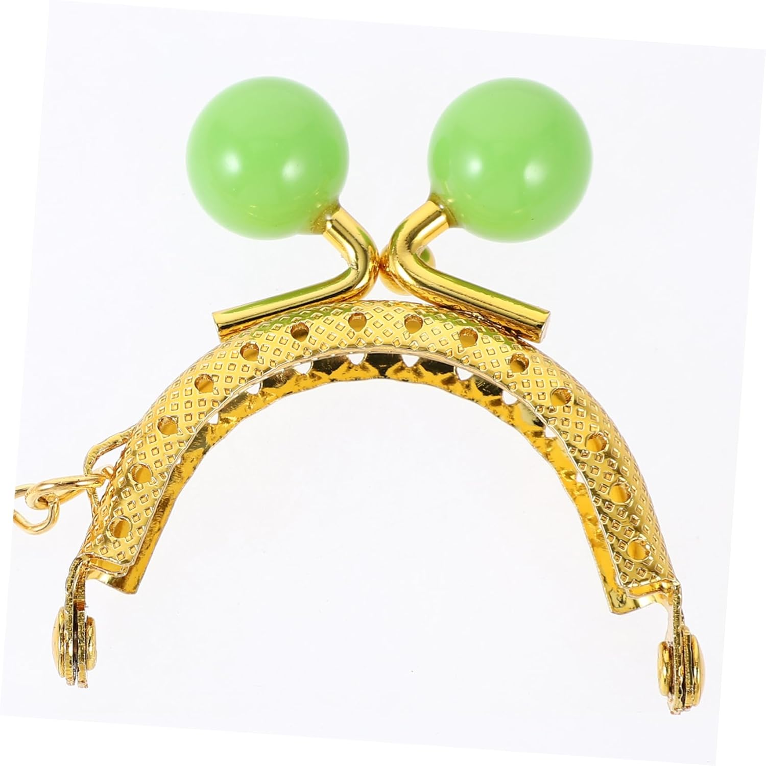 CORHAD 10Pcs Keychain Wallet Purse Clasp Frame Metal DIY Handbag Frame for Bag Handle Replacement Wallet Key Chain Purse Clasp Lock image number 6