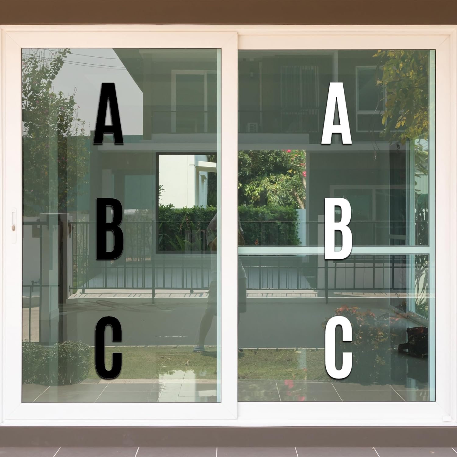 18 Sheets Self Adhesive Vinyl Letters Numbers Kit, Mailbox Numbers Sticker for Mailbox, Signs, Window, Door, Cars, Trucks, Home, Business, Address Number, Lockers (Black, 5 Inch) image number 6