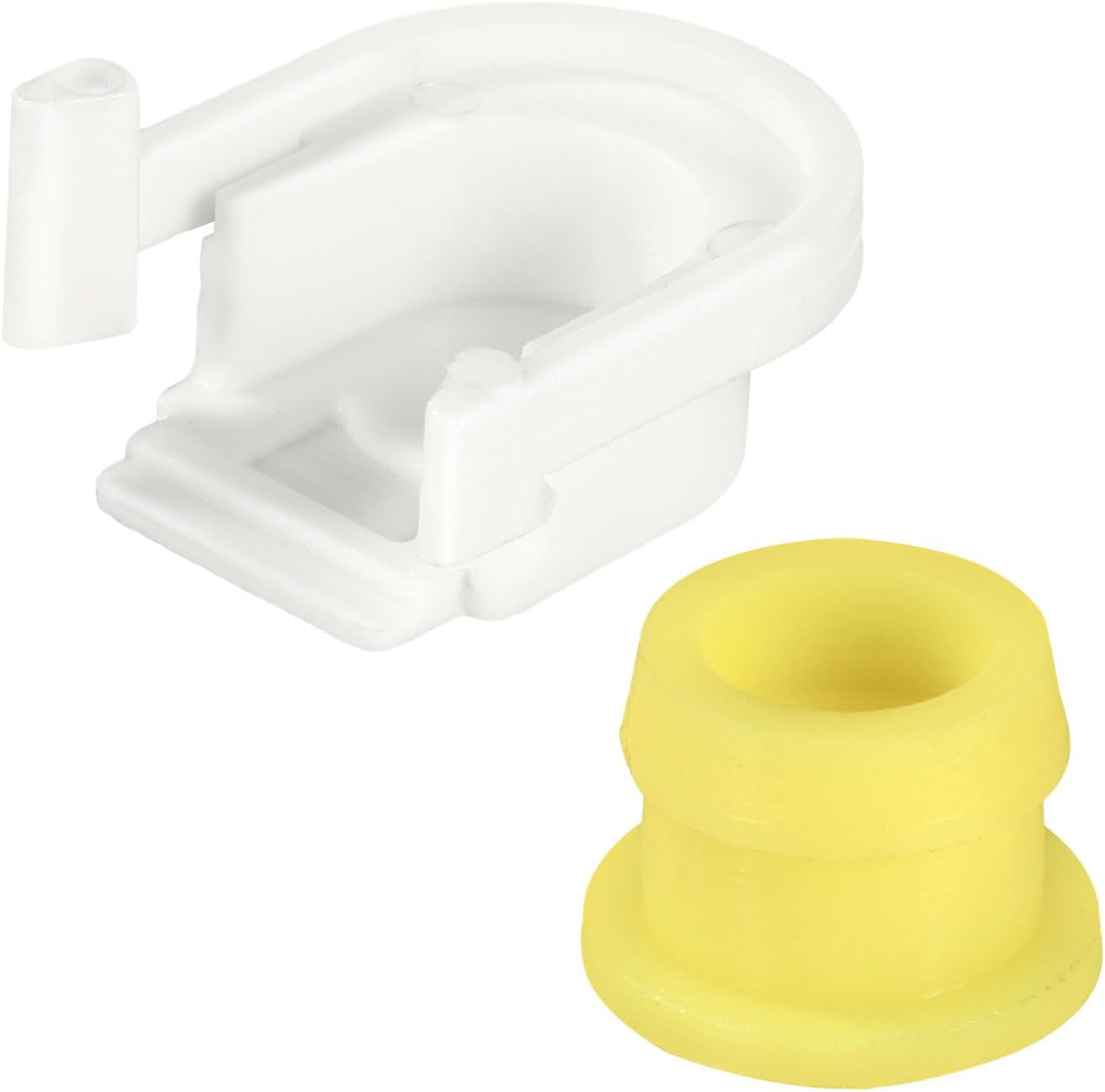 2Pcs Transmission Shifter Bushing Set, OEM# KV6Z-7K340-A Transmission Shifter Cable Bushing and Cap Shift Cable Connector Bushing Car Accessories Compatible with Ford image number 3