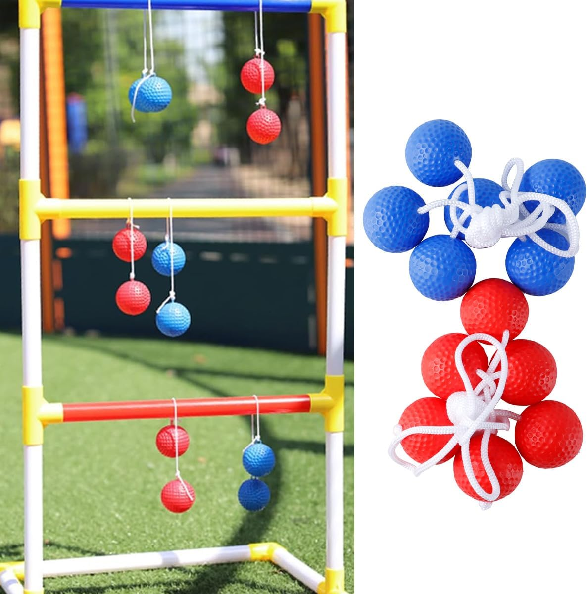 Hoite Ladder Golf Balls Set of 6 - Outdoor Throwing Game for Boys and Girls, Suitable for Indoor and Outdoor Use image number 1