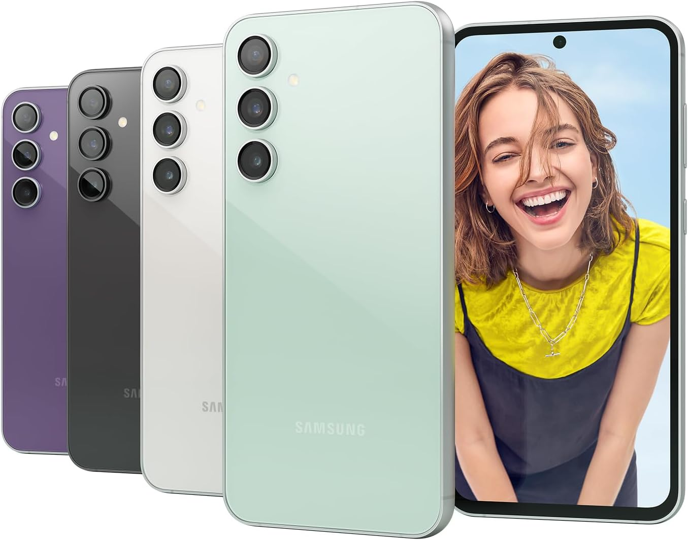 Samsung Galaxy S23 FE 5G AI Smartphone, 128GB, Cream image number 2