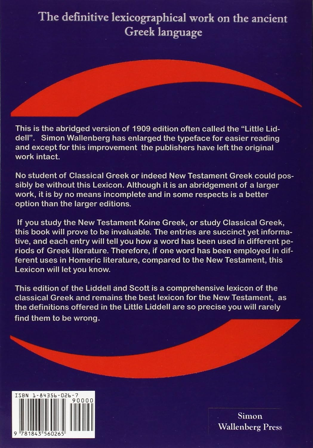Liddell and Scott'S Greek-English Lexicon: Original Edition, Republished in Larger and Clearer Typeface image number 2