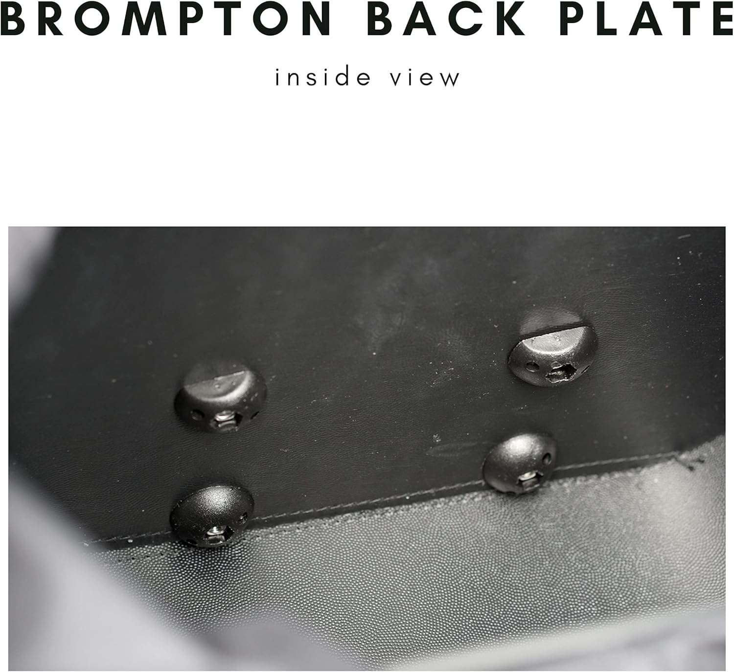 Vincita Bag Adapter for Brompton Bike Hardware Kit - Compatible with Brompton Front Carrier Block - Bolts and Nuts Included - Bicycle Accessories - Convert Any Bag to Fit Your Brompton Bike image number 2