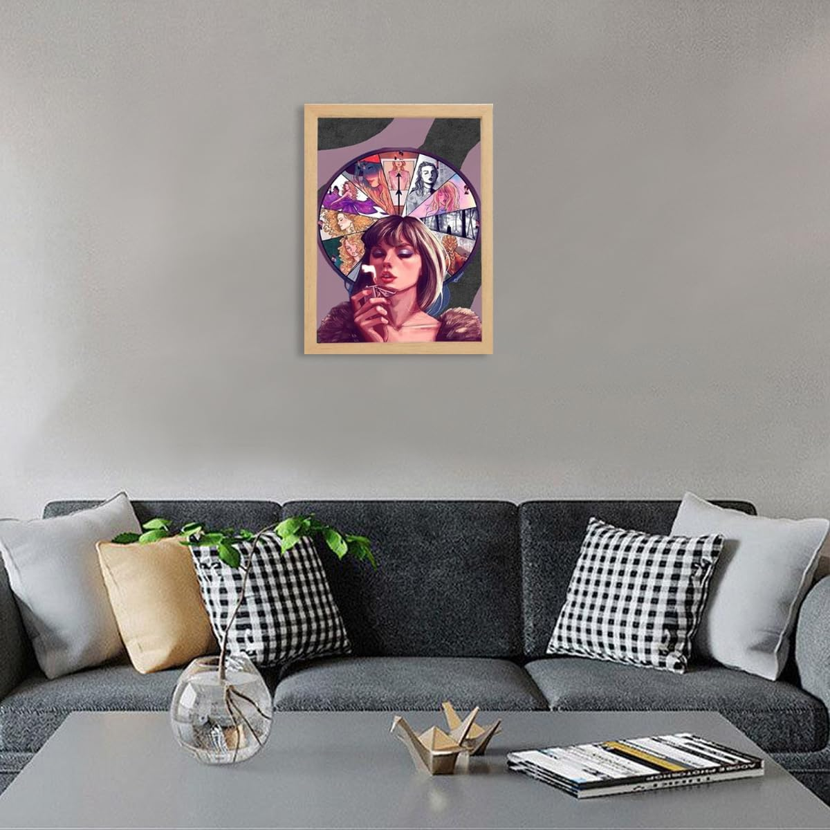 Aesthetic Canvas Wall Art Poster, Music Theme Room Decor, 40 X 60 Cm, Unframed image number 4