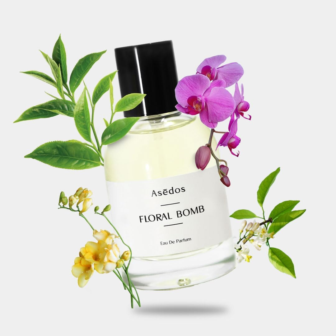 Asēdos - Floral Bomb EDP Spray | Inspired by Flowerbomb EDP | Eau De Parfum | Women EDP | Vegan, Colorant Free | Animal Cruelty Free | 50Ml 1.7 Fl Oz image number 2