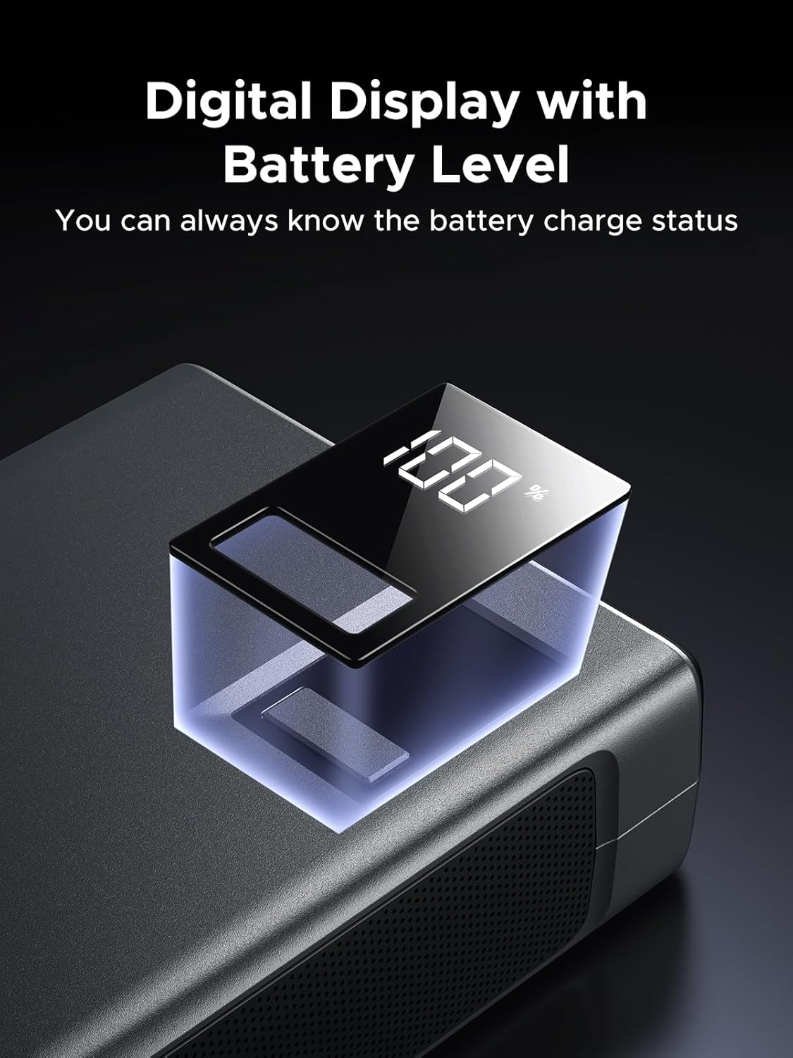 UGREEN Car Battery Jump Starter, 1000A Ultrasafe 12V Battery Pack, 3 in 1 Battery Booster, Jump Box, 12000Mah Portable Charger, Smart LED Light, Jumper Cables for 6.0L Gasoline and 3.5L Diesel Engines image number 4