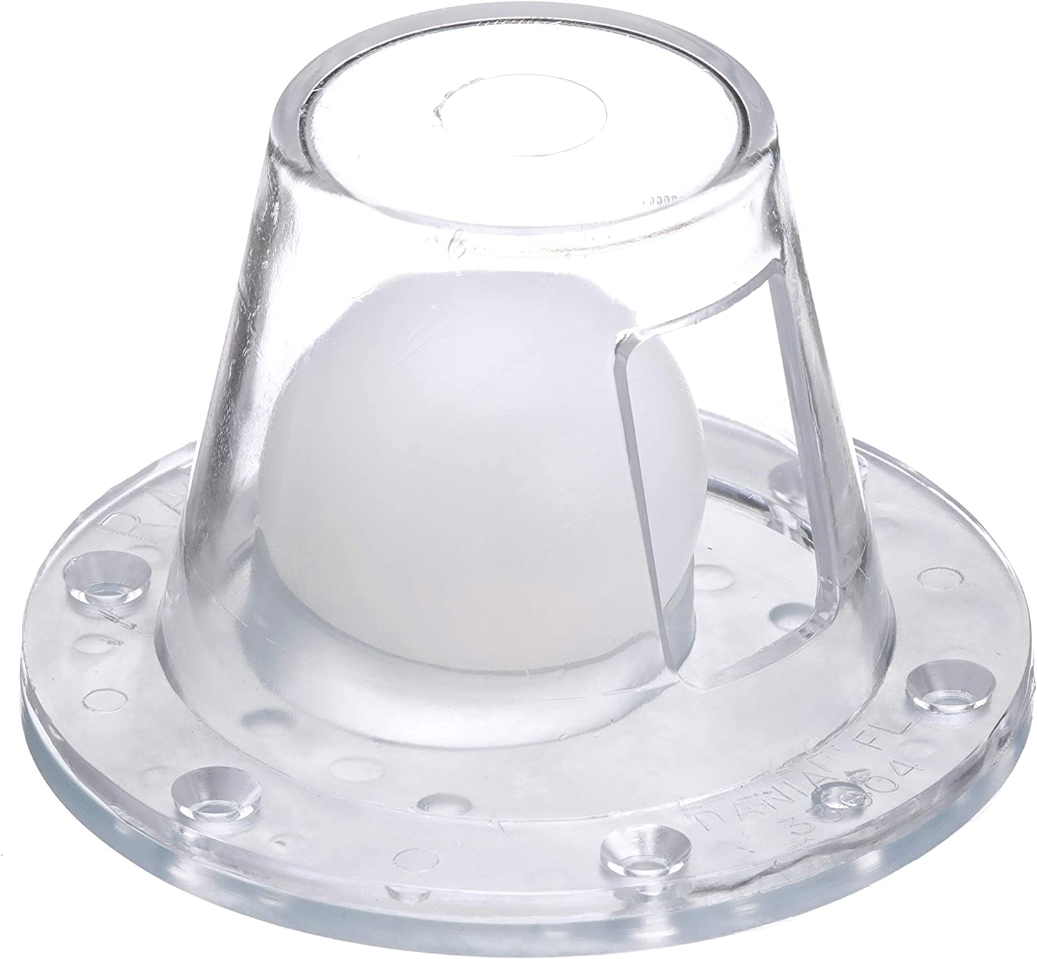 Seachoice Self-Bailing Scupper, Large, Clear, Fits 1.5-3 In. Openings