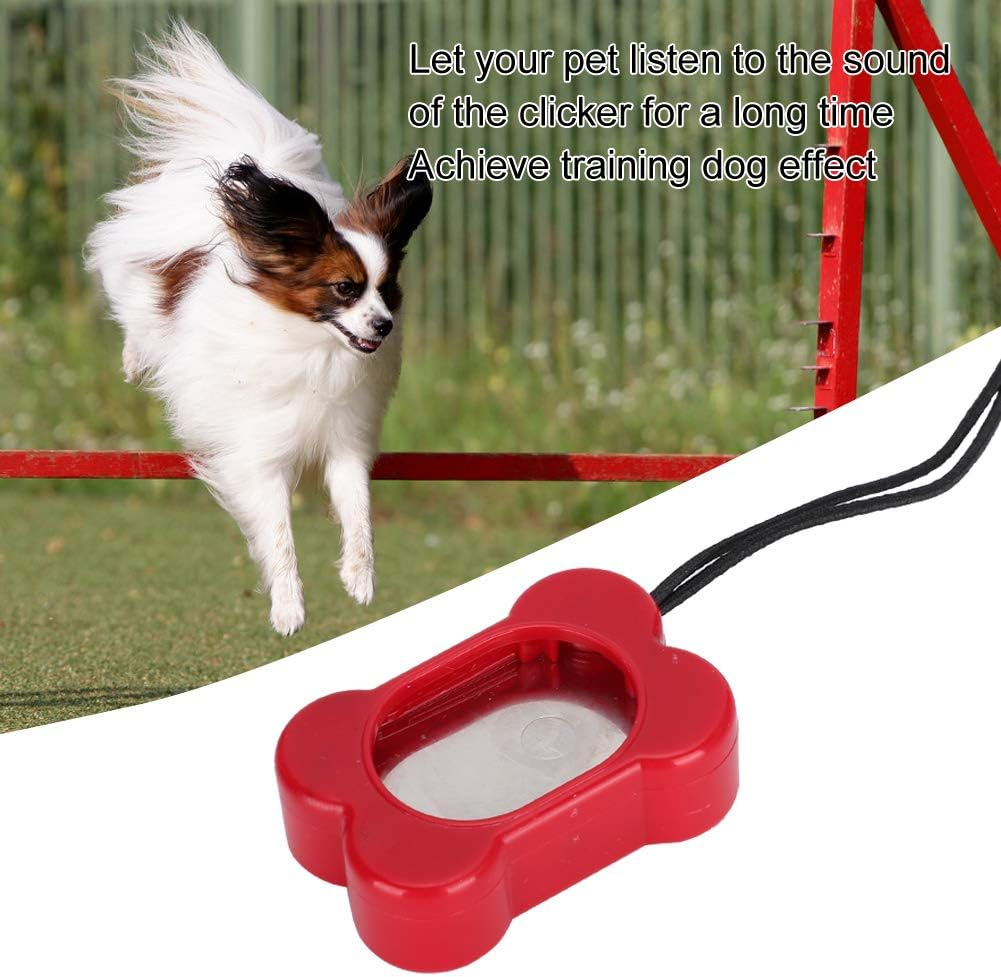5Pcs Pet Training Clicker - 2.17X1.38X0.67Inch Pets Positive Behavior Reinforcer - Adjustable Three Gears Pet Training Clickers for Dog Reward and Train image number 5