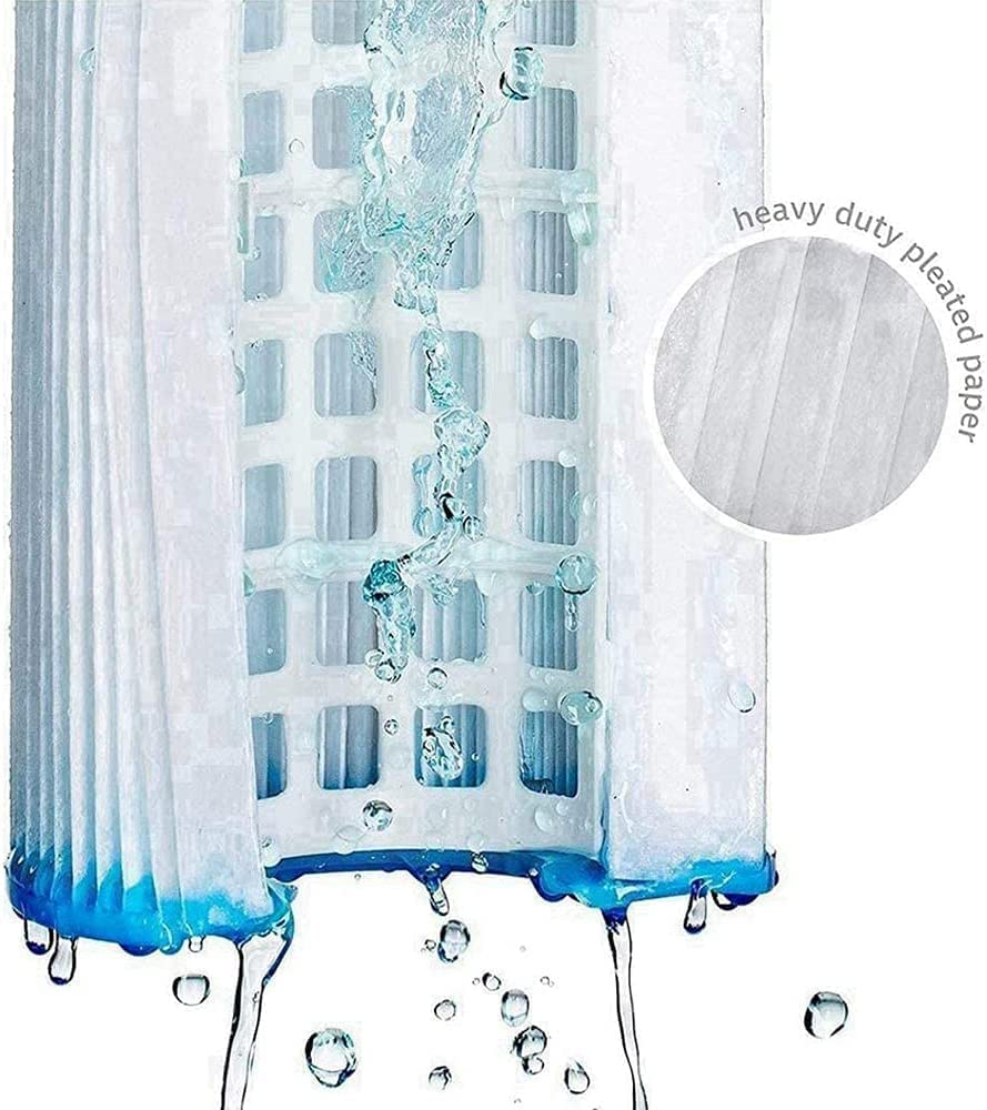 8 Pack Pool Filter Replacement Cartridge Type VI, Easy Set up Swimming Pool Filter for Lay-Z-Spas, 58323E, 90352E, Coleman Saluspa and Bestway Coleman Type VI image number 4