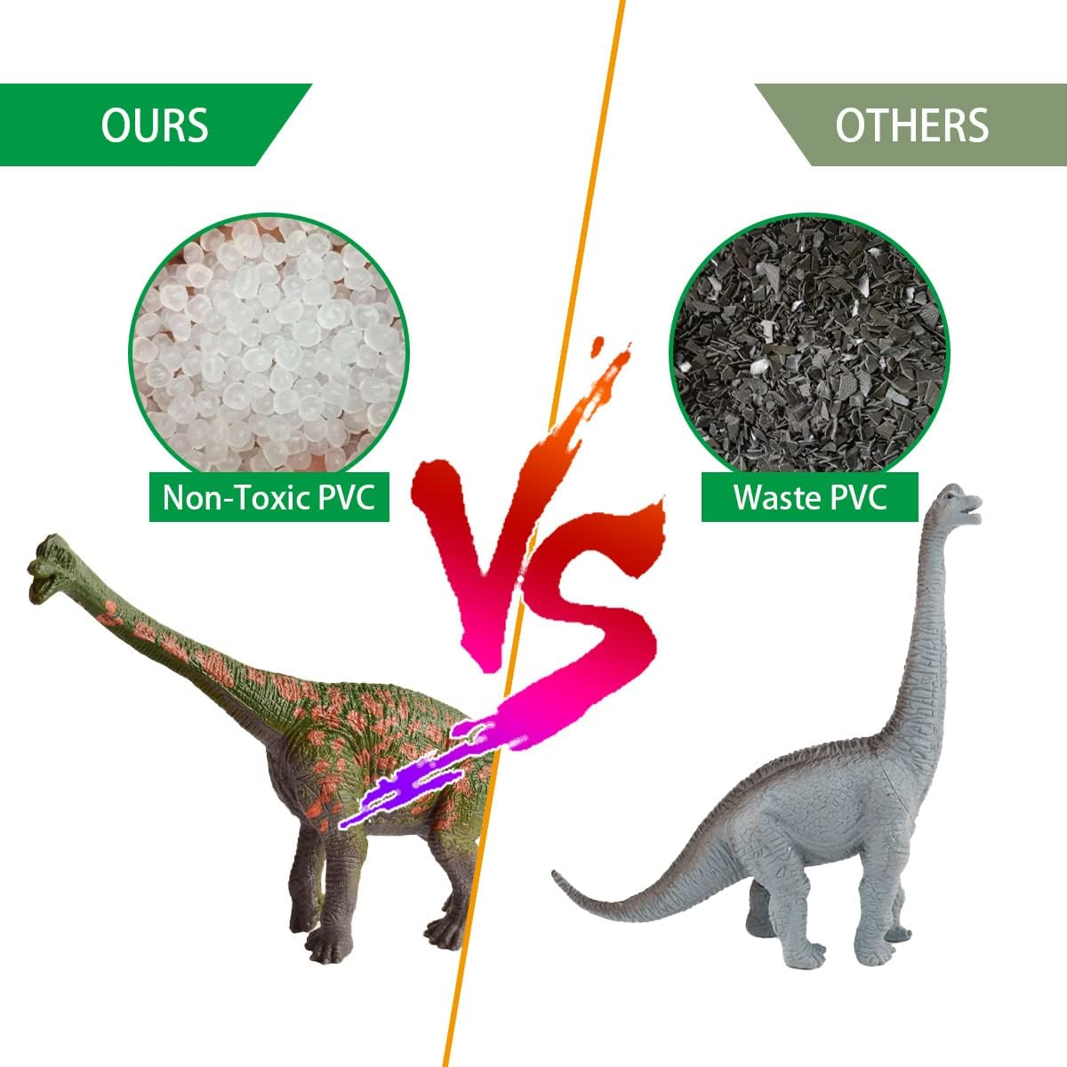 Dinosaur Cake Decorations Cupcake Topper Dinosaur Cake Toppers for Kids Birthday Baby Shower Party Supplies 18PCS image number 5