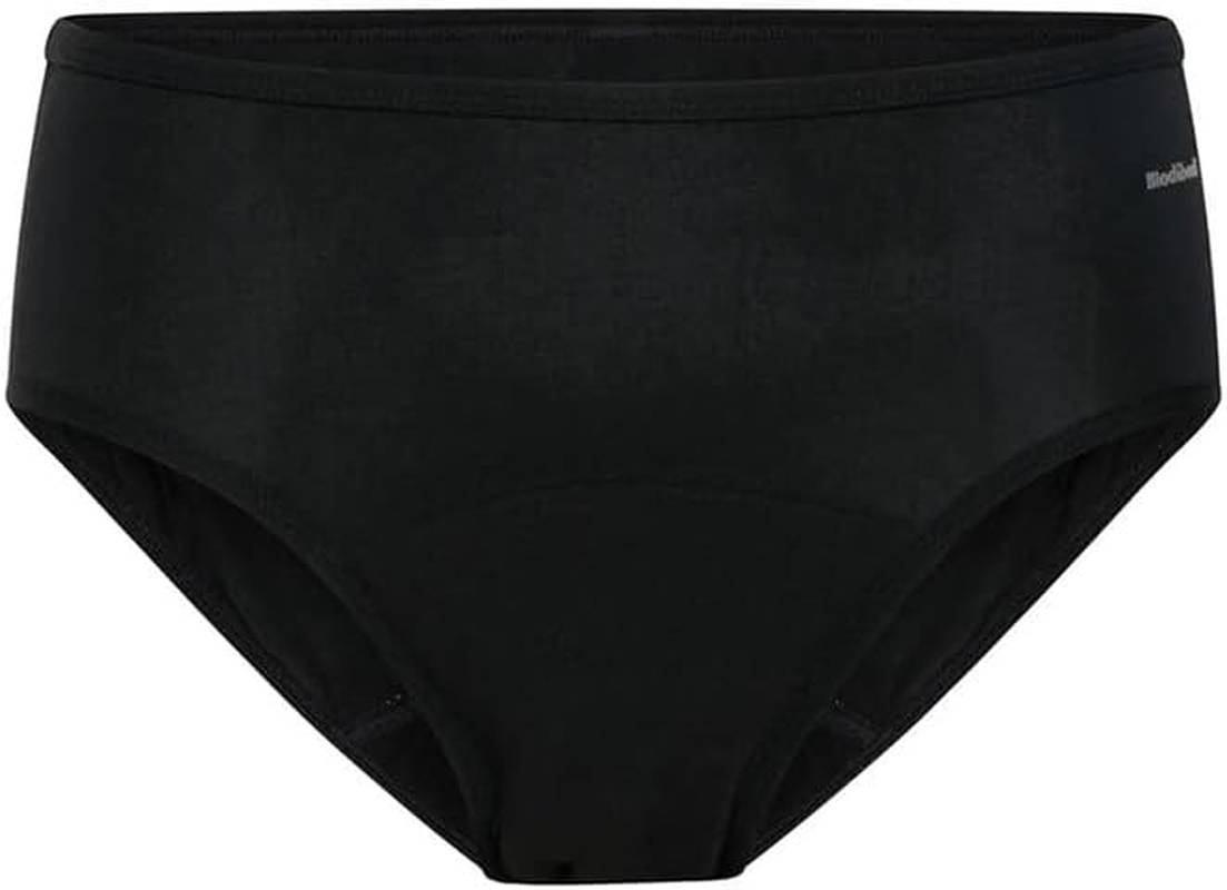Modibodi Period Pants - Basic Mid-Rise Brief - Women'S Underwear - Moderate Flow 30ML