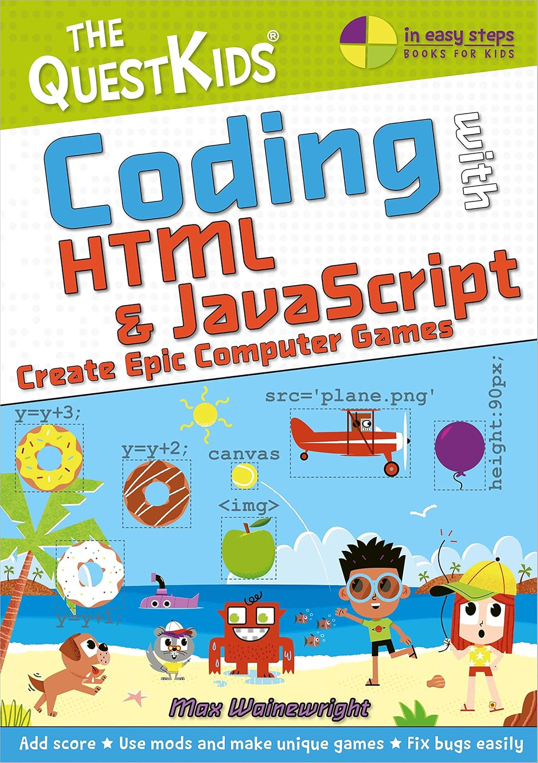 Coding with HTML & Javascript - Create Epic Computer Games: the Questkids Do Coding image number 3