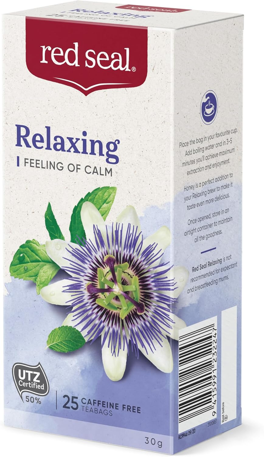 Red Seal Relaxing Tea 25 Teabags image number 1