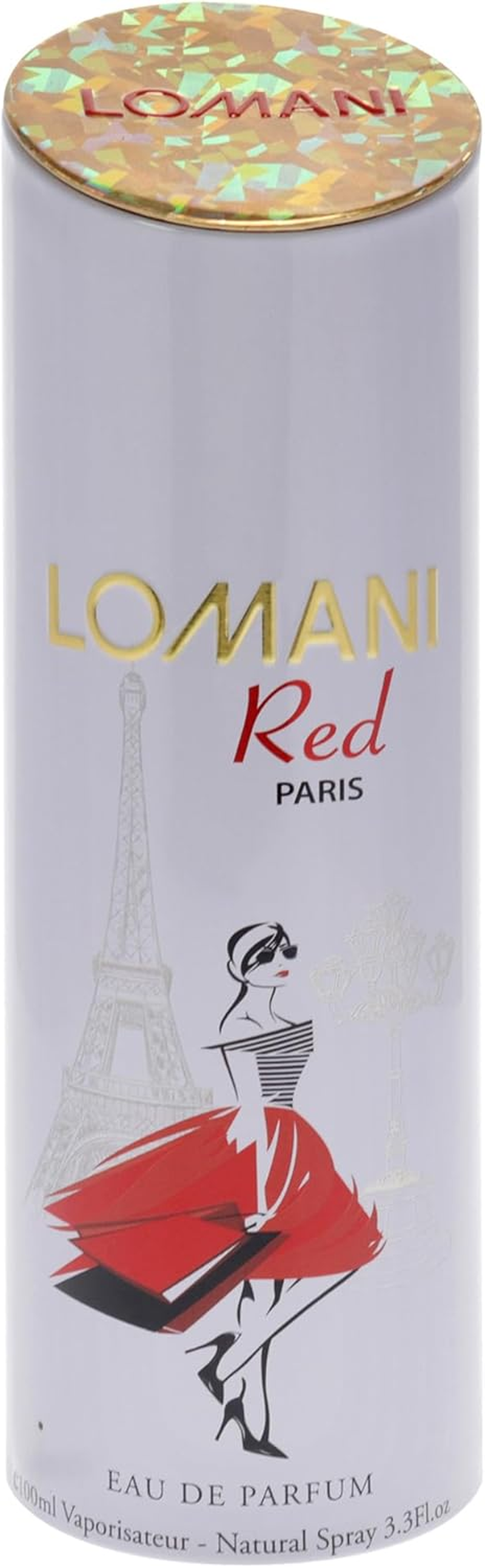 Red by Lomani for Women - 3.3 Oz EDP Spray image number 2
