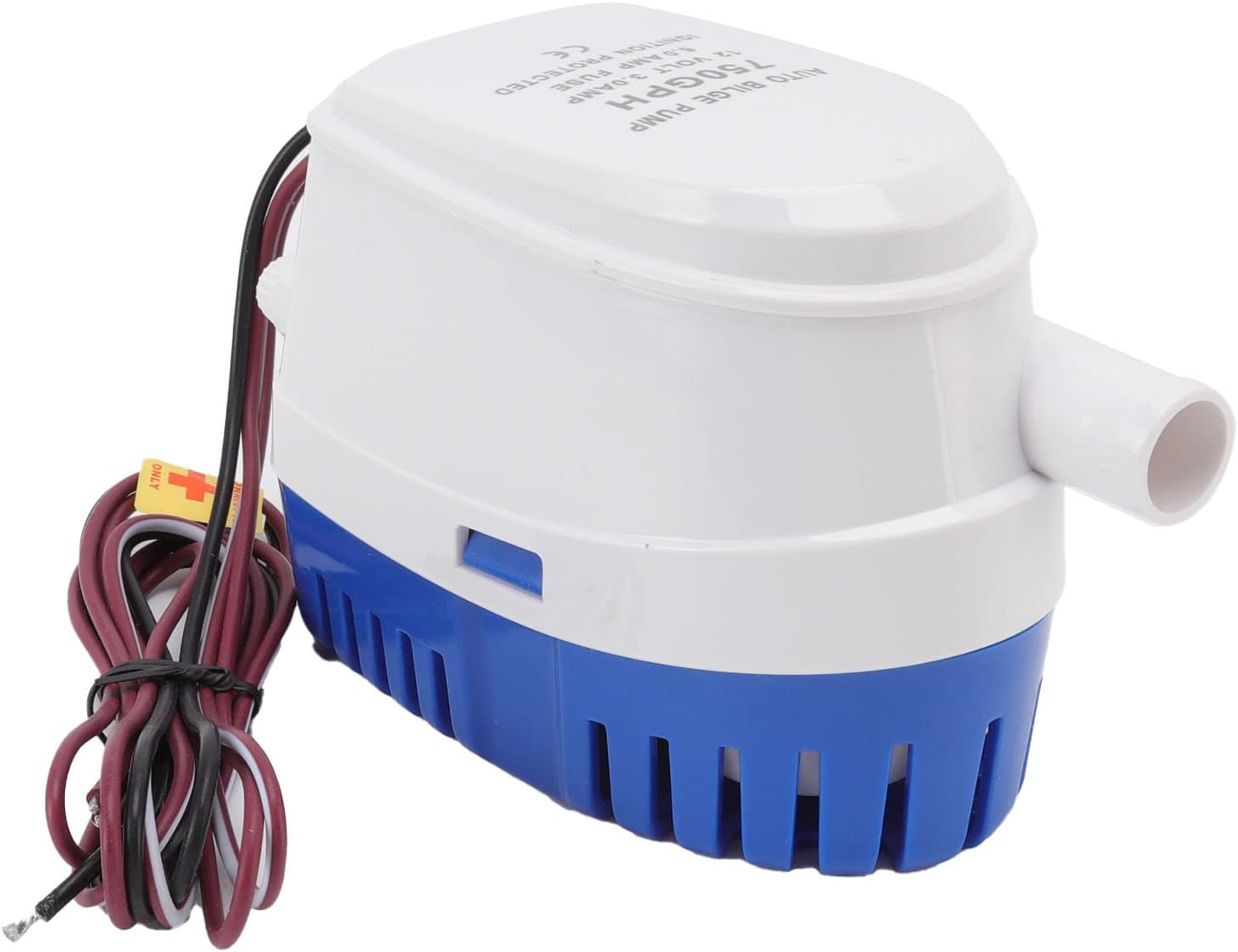 DC Submersible Water Pump, Automatic Submersible Boat Bilge Water Pump with Float Switch, Small Size, Span Integrated Multifunctional, Marine Electric Bilge Pump for Aquariums (12V) image number 6