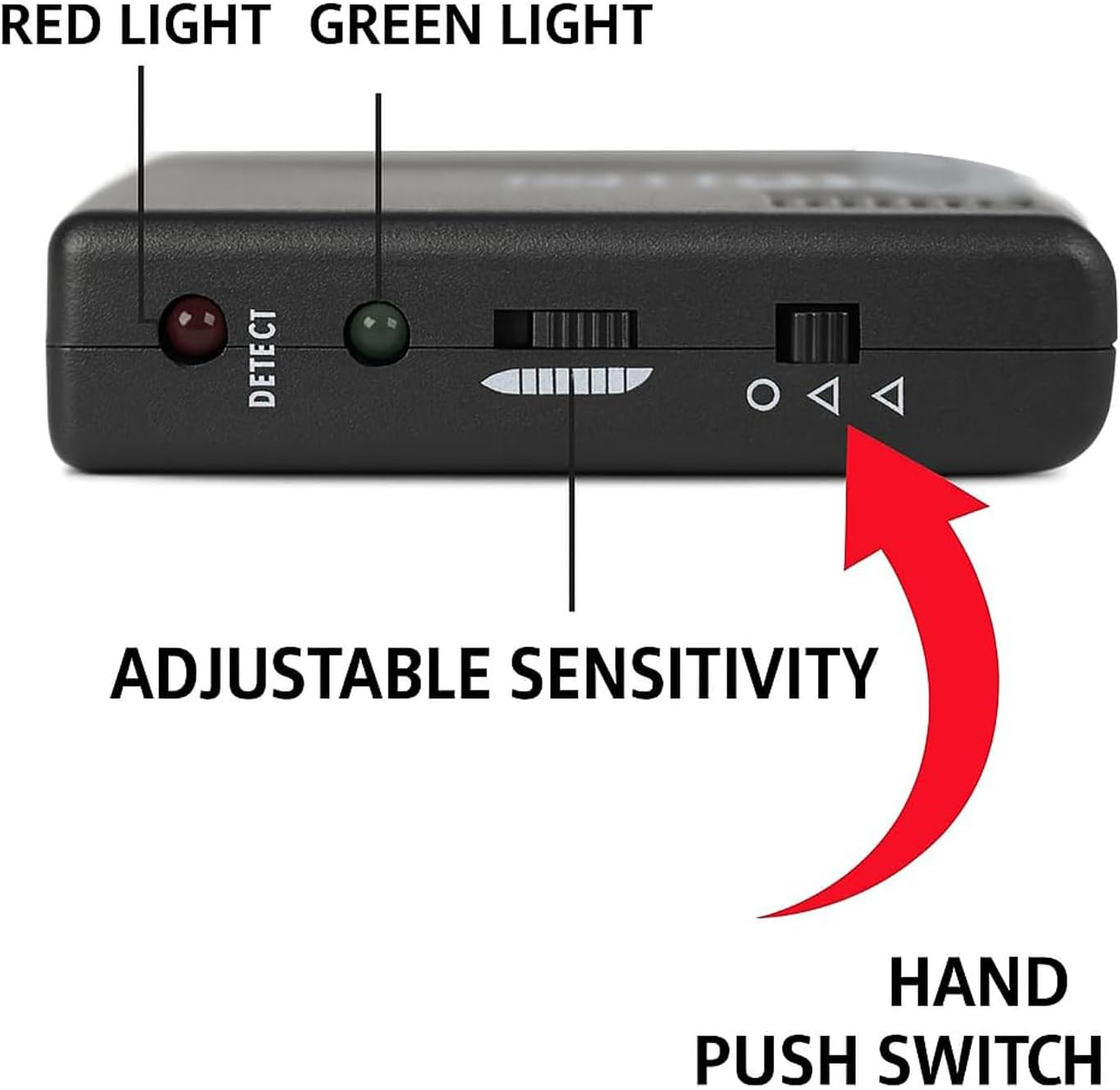 WPP123 Wall Scanner & Metal Detector &ndash; High-Sensitivity Stud Finder with Adjustable Alert &ndash; Detects Pipes, Wires & Studs &ndash; DIY & Professional Multifunction Tool &ndash; Durable Plastic image number 2