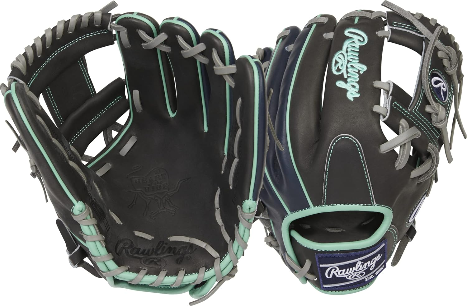 Rawlings | Heart of the Hide Baseball Glove | R2G & Contour Fit Models | Advanced Break-In | Sizes 11.5" - 12.75" | Multiple Styles