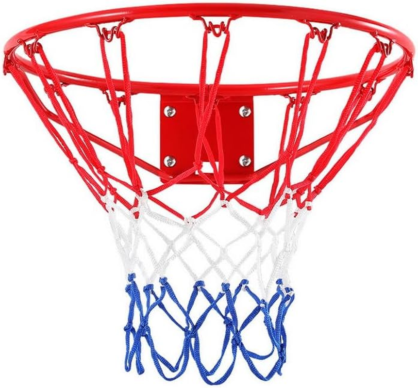 Everfit Basketball Ring Hoop Rim Goal Net 45CM Wall Mounted Outdoor Hanging image number 2
