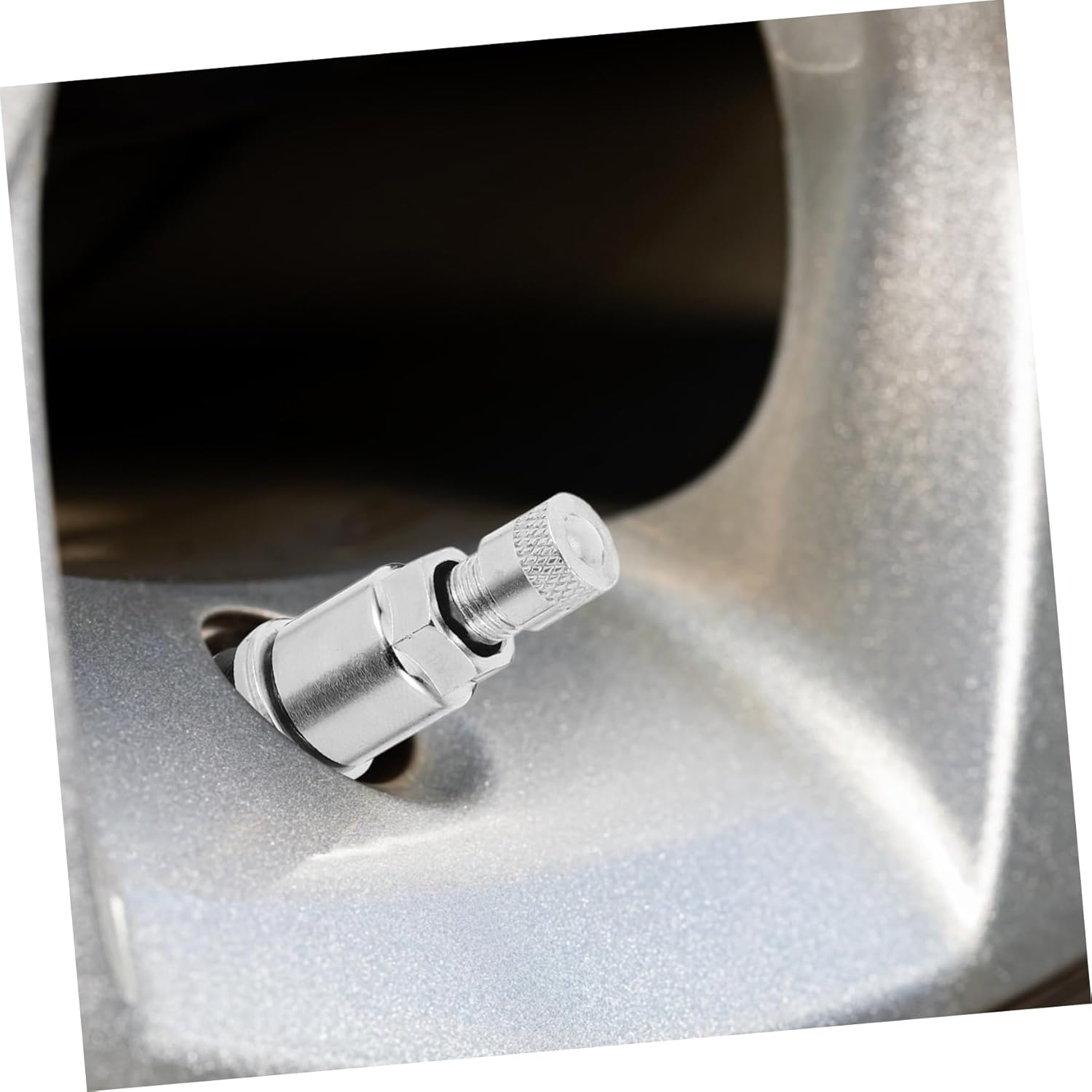 VALICLUD 10Pcs Bolt-In Metal Valve Stems for Car and Wheel Tire Tubeless Valves Compatible with Motorbike Accessories for Automotive Use image number 5