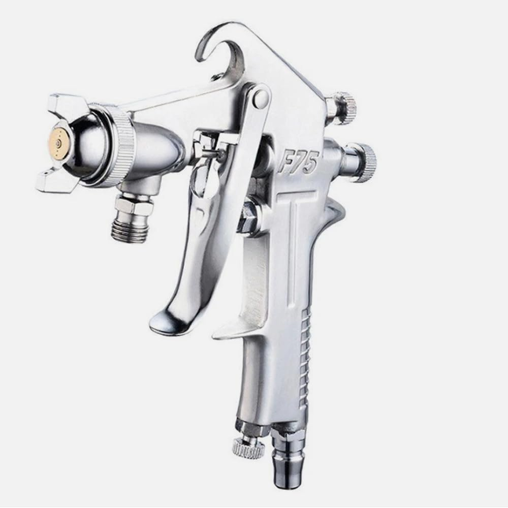 ZONADA Suction Feed Spray Gun 1.5Mm Nozzle 750Cc Cup Air Paint Sprayer with 1/4" NPT Inlet for Automotive Car Wood Furniture Marine Industrial Coating Adjustable Flow Pattern image number 6