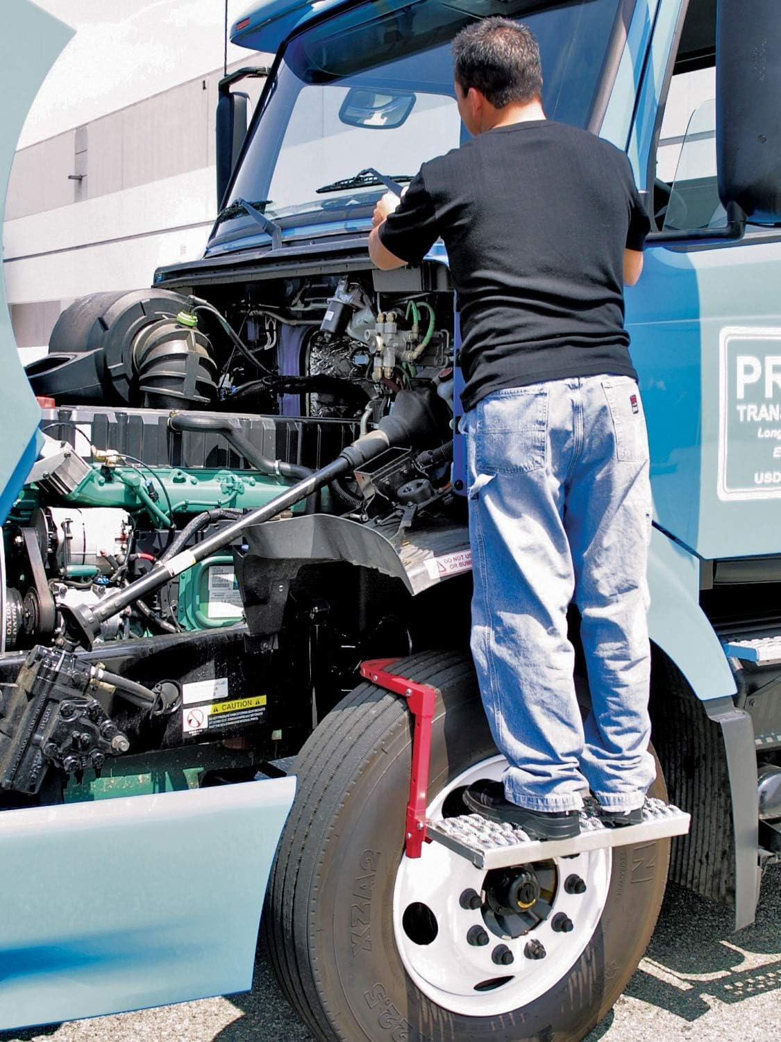 Alltrade 647596 Truck Tire Service Step, Fits up to 13-Inch Deep Tires image number 2