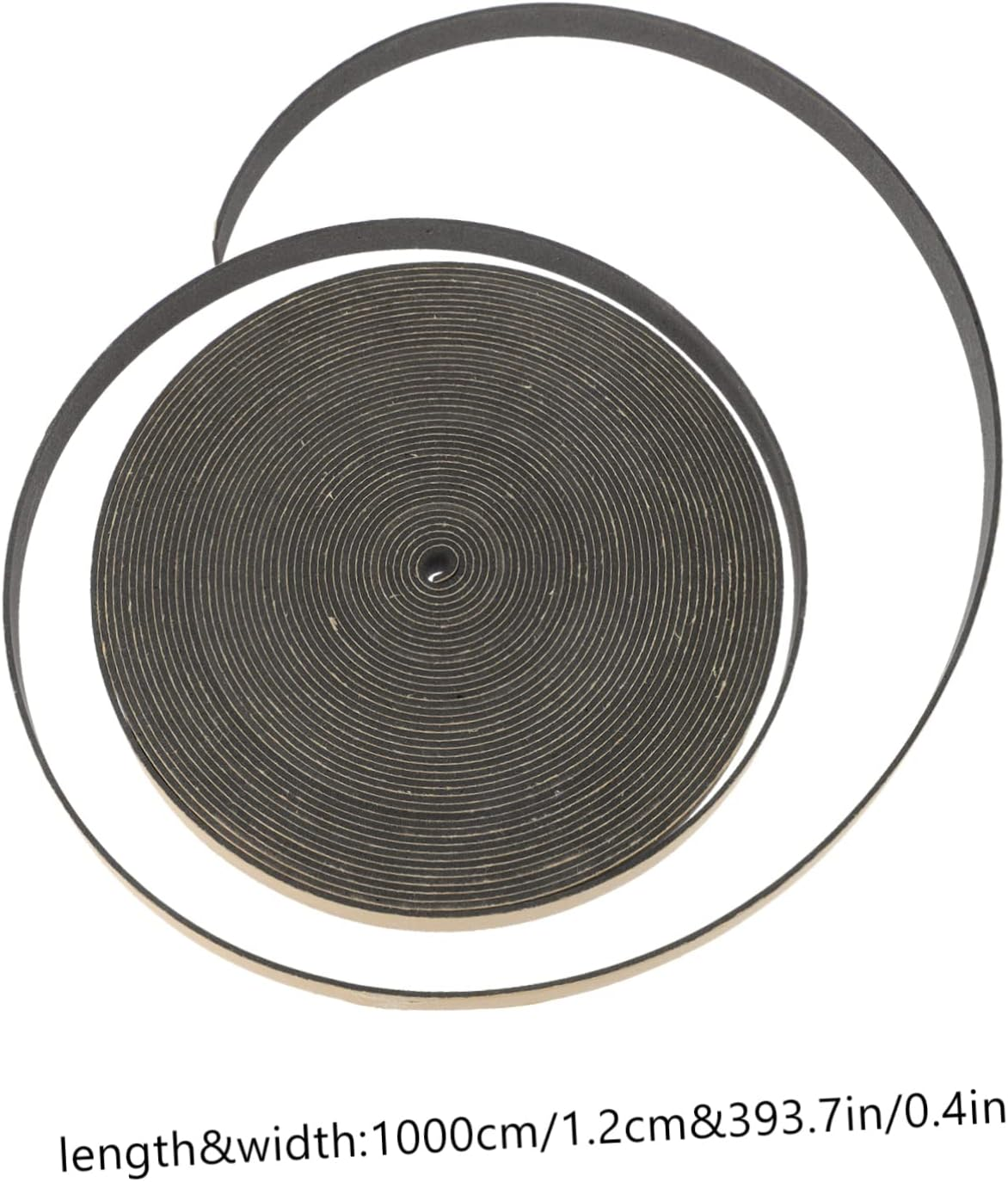 Milisten 1Roll Speaker Sealing Tape Foam Adhesive for Soundproofing Air Leak Prevention Vibration Reduction for Car Home Speakers image number 5