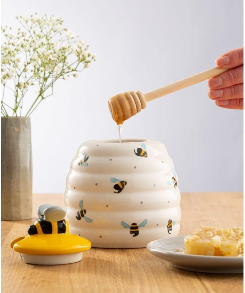 Price & Kensington Sweet Bee Honey Pot & Drizzler