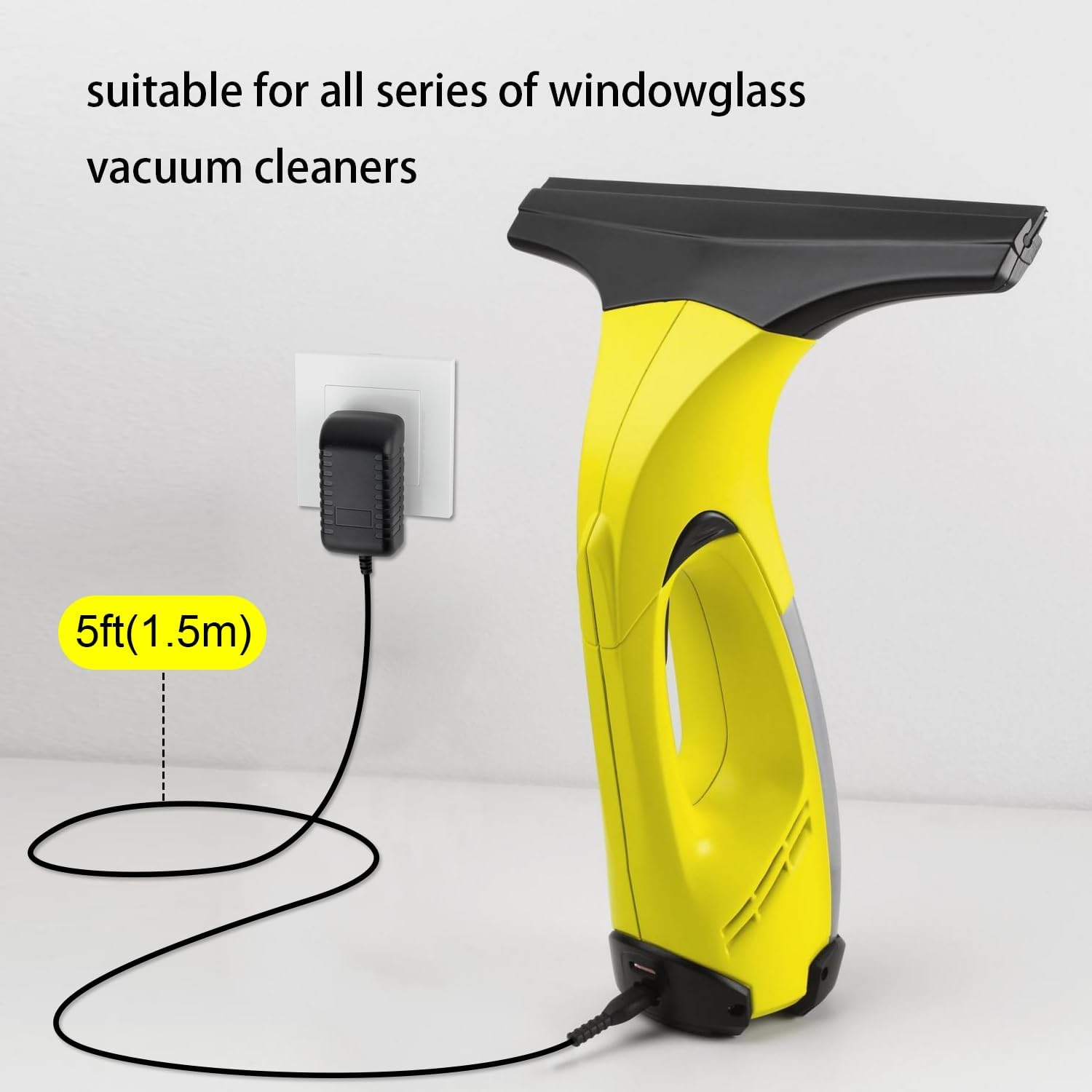 Charger for Karcher Window Cleaner WV1 WV1 plus WV2 WV5 WV5 Premium WV60 WV70 WV75 WV50 Replacement 5.5V Plug for Window Vacuum Cleaner Power Supply image number 3