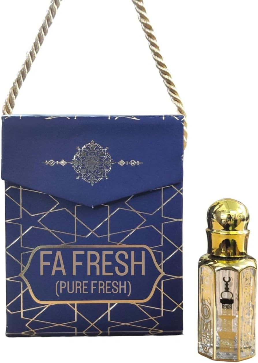SH FA FRESH ATTAR 12ML Suitable for Daily Uses, Occasions & Parties Long Lasting Fragrance Roll on Perfume Oil Leak Proof Available in Travel Size for Unisex with Elegant Bag. image number 5