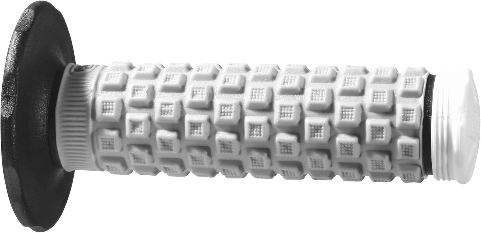 Pro Taper ATV Pillow Top Grips - Black/Grey/White Flanged