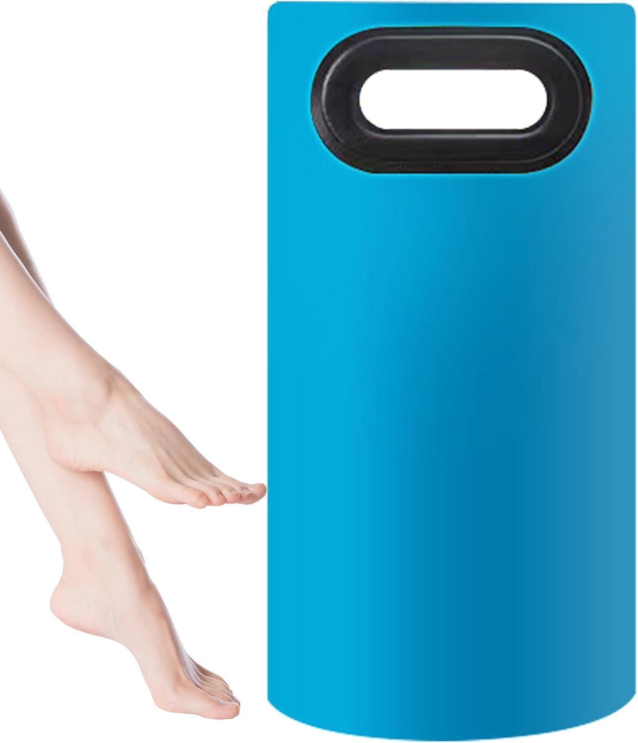 Collapsible Foot Bath Soak Tub - Portable Foot Soak Tub for Travel,Over-The-Knee Travel Thicken Over-The-Knee Insulated Foot Bag for Women, Men Puchen - Large Blue image number 4